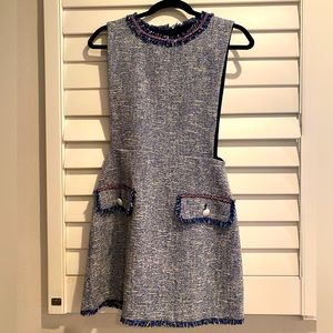 Zara tweed dress size medium